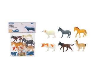 Obrázek z Zvířátka figurky farma 6ks set 10 cm 